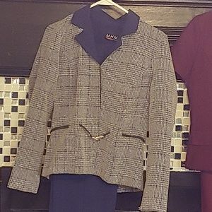 2-Piece Navy Blue Suit